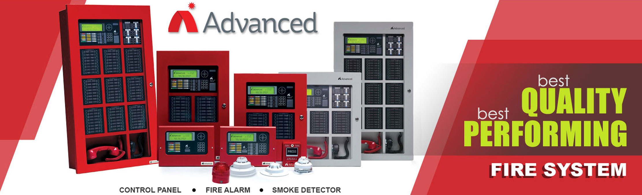 Advanced fire detection for hospitals.
